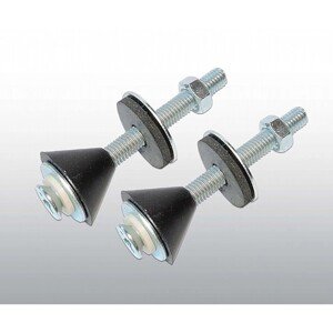 Súprava pozink skrutiek na upevnenie WC nádrže, 2 ks