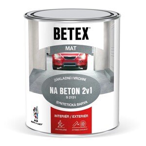Betex 2v1 na betón S2131 náter červenohnedý 800 g