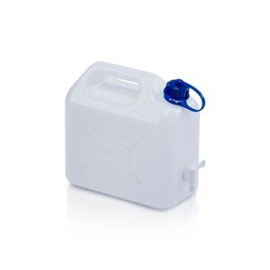 TBA Plastový kanister s kohútikom, 20 l, 35,3 x 16,5 x 44,6 cm