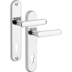 Rostex Bezpečnostné kovanie kľučka - kľučka 807 / 90 mm nerez