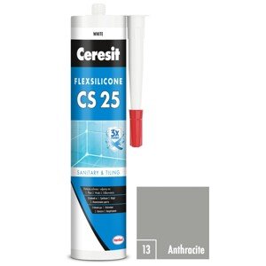 CERESIT CS 25 Sanitárny silikón 13 Anthracite 280 ml