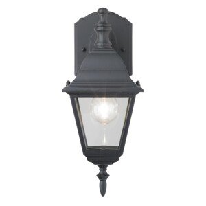 OBI Vonkajšie nástenné svietidlo Perugia čierna 1