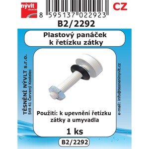 Plastový panáčik k zátke, 1 ks