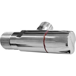 Fanski Rohový designový ventil 1/2" x 3/8" červený