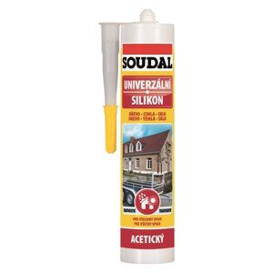 Soudal Univerzálny silikón čierny 280 ml