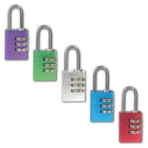 Richter Visiaci zámok 12002, 30 mm, 3 kódový, rôzne druhy, 1 ks