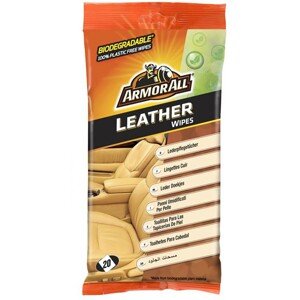 Armor All Ošetrujúce utierky na kožu, 20 ks