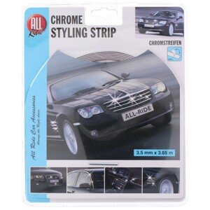 ALL RIDE Chrómový pásik 0,35 cm x 3,65 m
