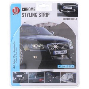 ALL RIDE Chrómový pásik 0,7 cm x 3 m