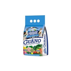 Hoštické hnojivo Guáno z trusu morských vtákov granulované 2,5 kg