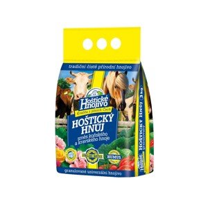 Hoštické hnojivo Hoštický hnoj, zmes konského a kravského hnoja 3 kg