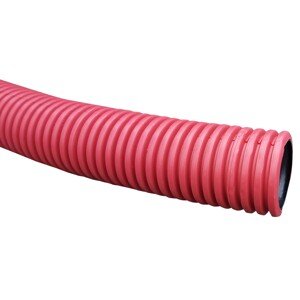 Hekaplast chránička káblová z PEHD, NW 110, červená - metráž