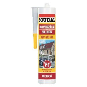 Soudal Univerzálny silikón sivý 280 ml
