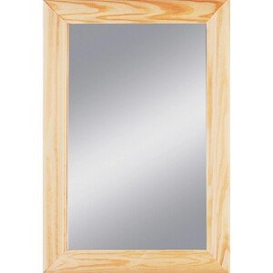 Zrkadlo s dreveným rámom Halvar