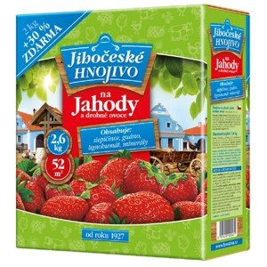 Jihočeské hnojivo na jahody a drobné ovocie 2,6 kg