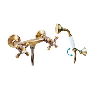 Slezák-Rav Kohútiková sprchová batéria MK380.5/2SM mosadz