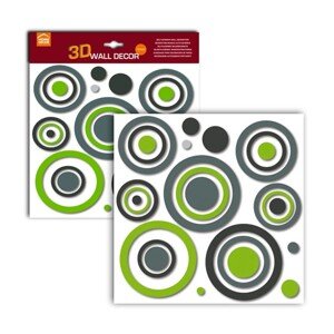 Crearreda Samolepiaca dekorácia All Around 3D
