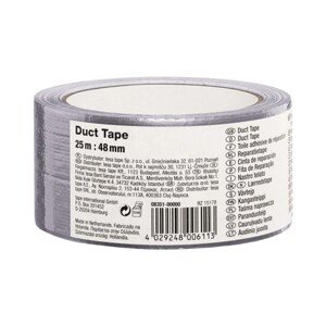tesa Lepiaca páska textilná Duct Tape, strieborná, 25 m x 48 mm