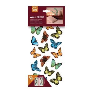 Crearreda Samolepiaca dekorácia Colourful Butterflies