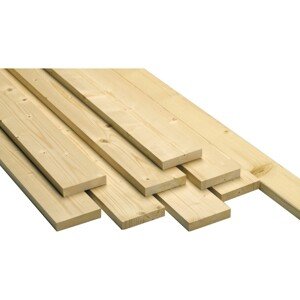 Rettenmeier Hobľ. doska na debnenie smrek/jedľa, kvalita HF, 300 x 2 x 9,5 cm