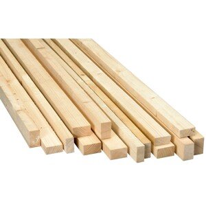 Rettenmeier Lata neopracovaná smrek/jedľa, akosť 2, 250 x 2,4 x 3,8 cm