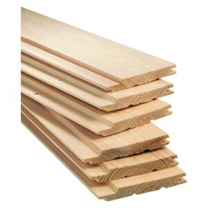 Rettenmeier Obklad. palub. Standard smrek/jedľa kvalita HF 240 x 1,25 x 9,6 cm