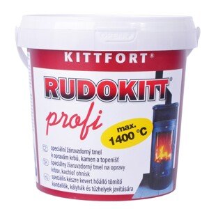 Kittfort Tmel žiaruvzdorný Rudokitt Profi 1,8 kg