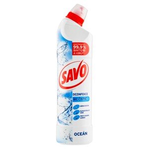 Savo WC gélový čistič na toalety Oceán, 750 ml