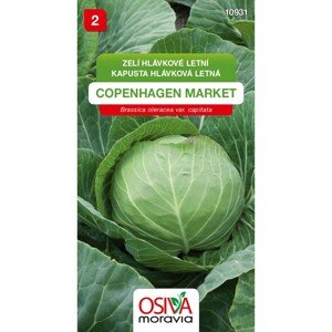 Semienka Kapusta hláv. letná Copenhagen Market (Brassica oleracea var. capitata)