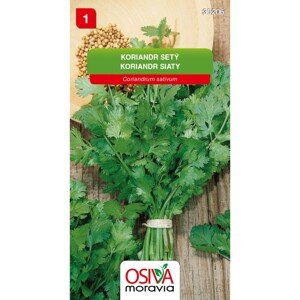 Osiva Moravia Semienka Koriander siaty (Coriandrum sativum)