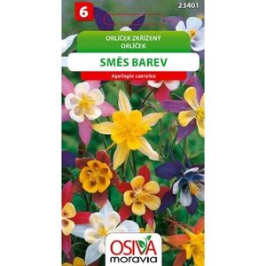 Aros Semienka Orlíček zmes farieb (Aquilegia caerulea)