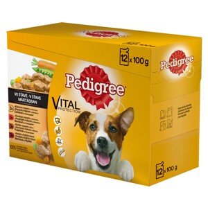 Pedigree Kapsičky pre psov v šťave 12 x 100 g