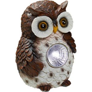 OBI Solárne LED svietidlo Visso sova