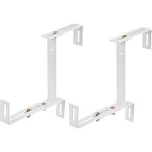 OBI držiak balkónového kvetináča extra silný biely nastaviteľný v 3 rozmeroch