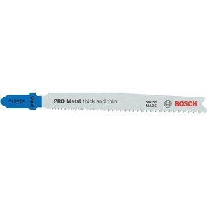 Bosch Pílový list do priamočiarych píl Pro T 123 XF Progressor for Metal, 3 kusy