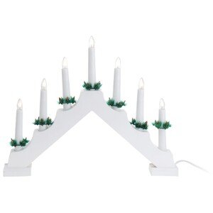 LED svetelný oblúk z dreva