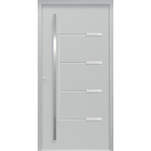 Splendoor Vchodové dvere ThermoSpace Chicago, sivé, 110 Ľ