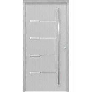 Splendoor Vchodové dvere ThermoSpace Chicago, sivé, 110 P