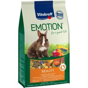 Vitakraft Krmivo pre zakrpatené králiky Emotion Beauty Adult, 600 g