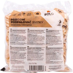 SOLO Prírodný podpaľovač SVITKY 16 ks