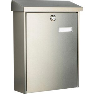 Burg Wächter Poštová schránka z ušľachtilej ocele Oslo 3767 Ni