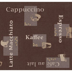 d-c-table Obrus Manhattan Cappuccino Schoko 110 x 140 cm