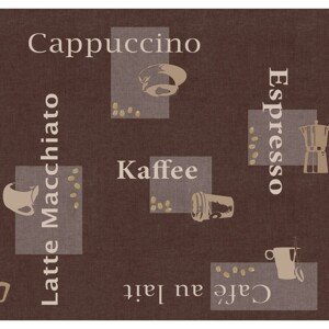 d-c-table Obrus Manhattan Cappuccino Schoko 150 x 250 cm