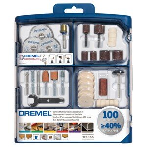 Dremel Súprava viacúčelového príslušenstva 100 dielov 723