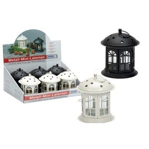 WESTSIDE Kovový minilampáš rôzne farby pr. 11 x 12 cm, 1 ks