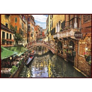 Bondecor Obraz Putframe Mesto 70 x 100 cm