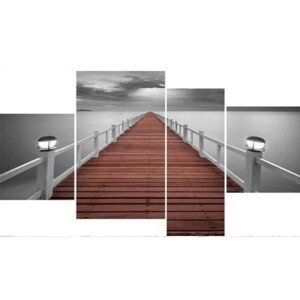 Bondecor 4dielna súprava obrazov Modern 70 x 100 cm