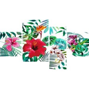 Bondecor 4dielna súprava obrazov Trendy 70 x 100 cm