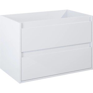 Maximus Skrinka pod umývadlo Sisi, 2 zásuvky, lesklá biela, 53 x 80 cm