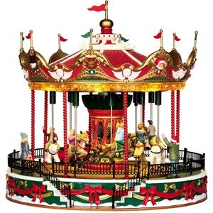 Lemax Vianočná dekorácia vianočný kolotoč